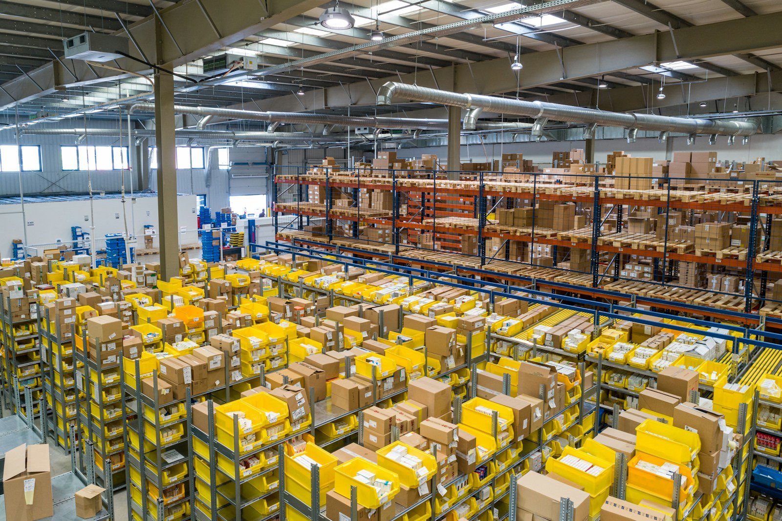 Electronics inventory in a warehouse